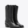 Malibu Leather Boot Nero - Bilde 2