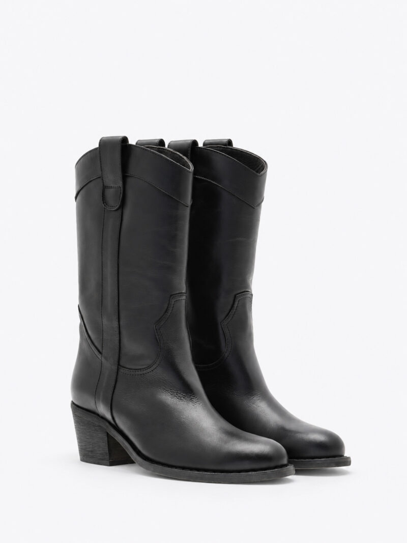 Alternative view of Malibu Leather Boot Nero