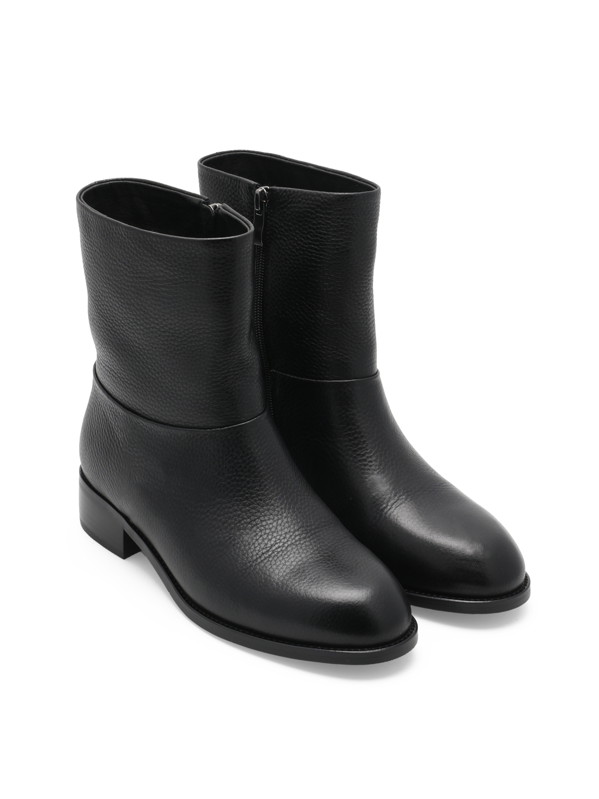 Pavia Leather Boot Black - Bilde 2