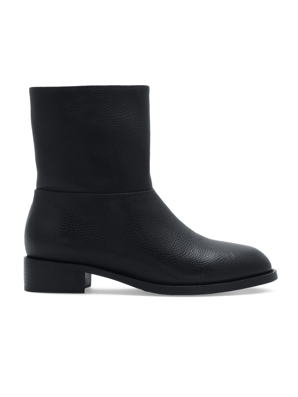 Pavia Leather Boot Black