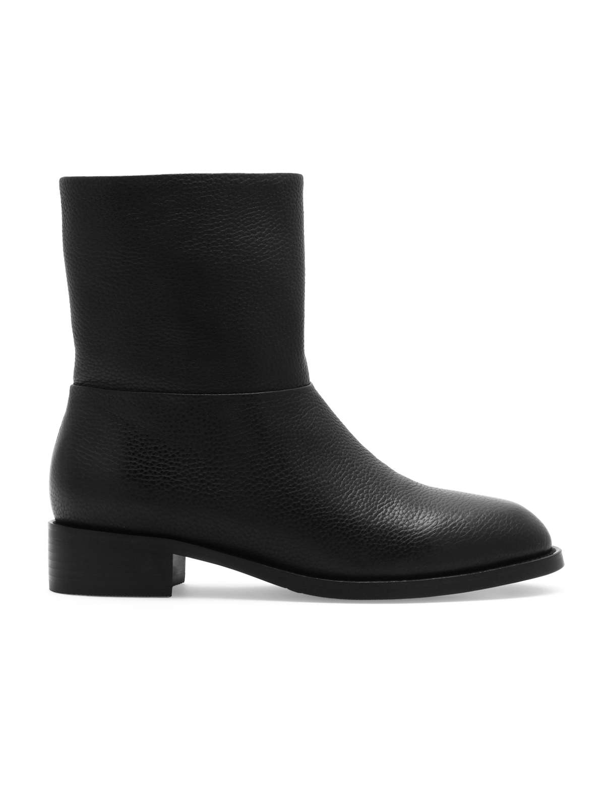 Pavia Leather Boot Black