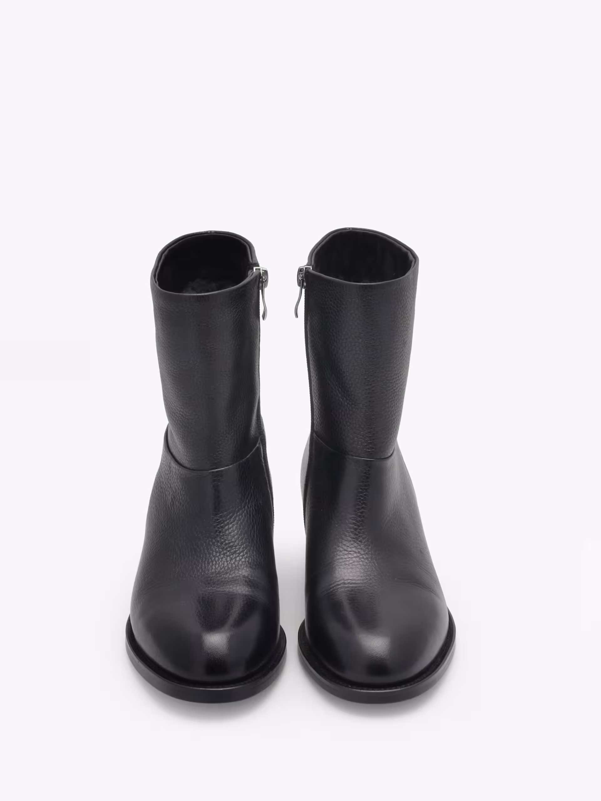 Pavia Leather Boot Black - Bilde 4