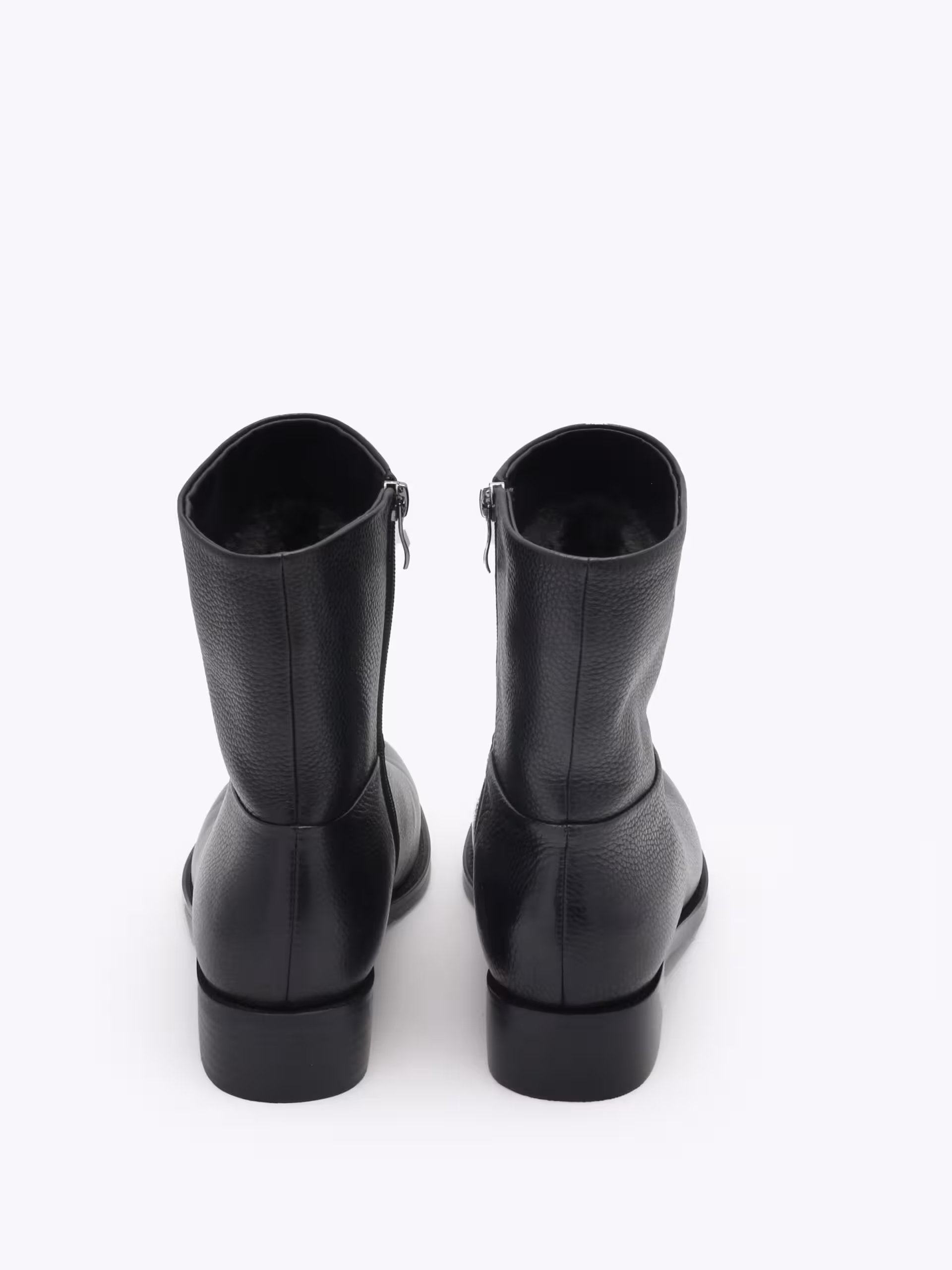 Pavia Leather Boot Black - Bilde 5