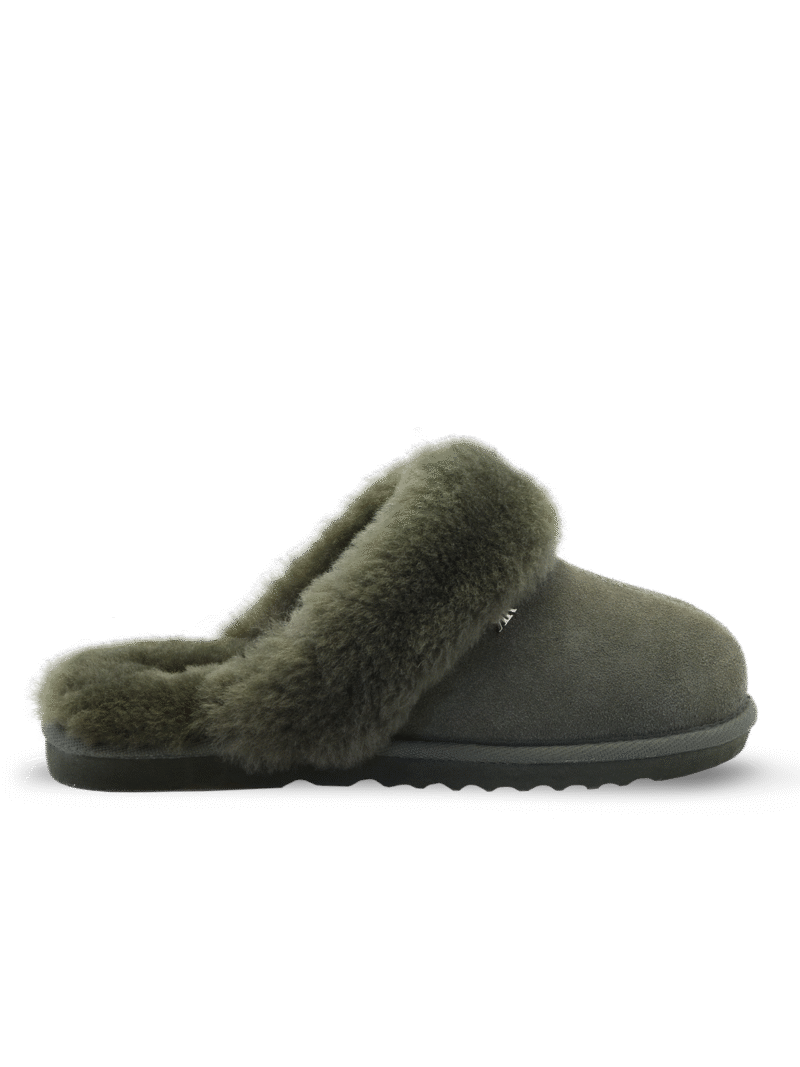 Sheepskin Slipper Green