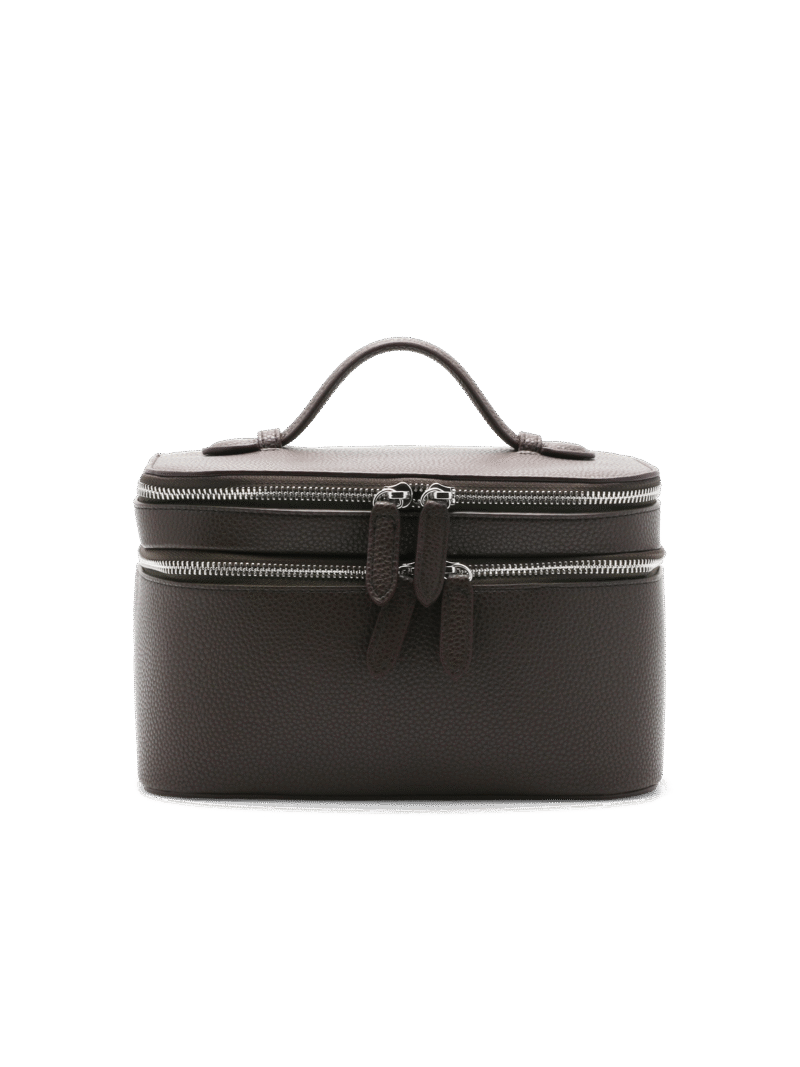 Terra - Beauty Cosmetic Bag - dark-brown