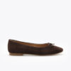 Trieste Suede Leather Dark Brown