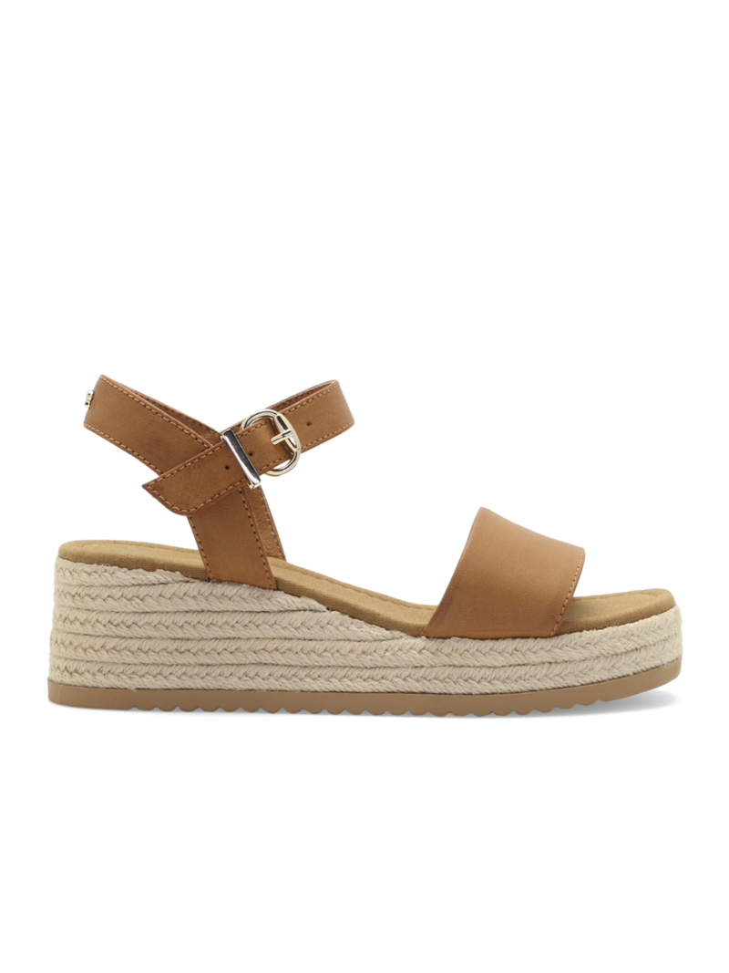 Lili Wedge Cognac
