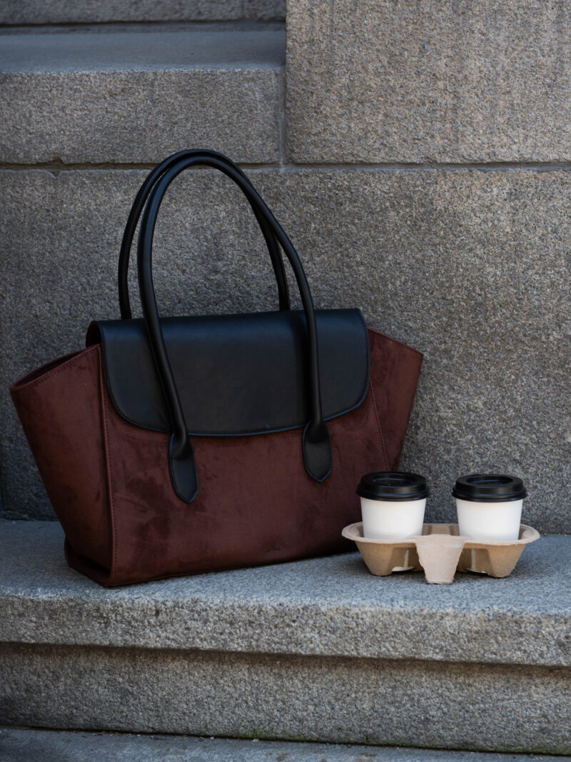 Roberto Rosso Hera Handbag - dark-brown