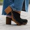 Alti Clogs Suede Black - Bilde 13