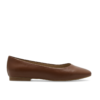 Roberto Rosso Trieste Ballerina Leather - cognac - lys såle - Bilde 2