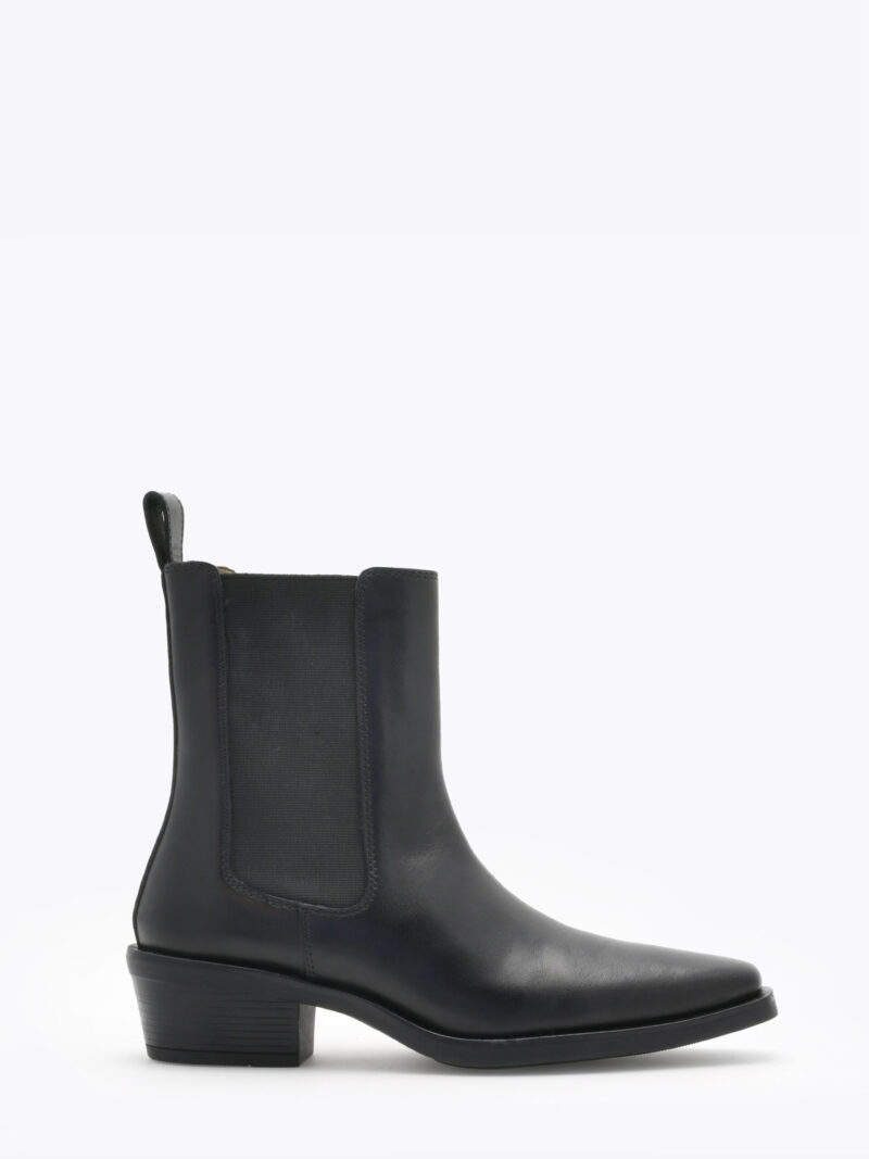 Roberto Rosso Mira Leather Boot - black