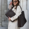 Roberto Rosso Laptop Case - dark-brown