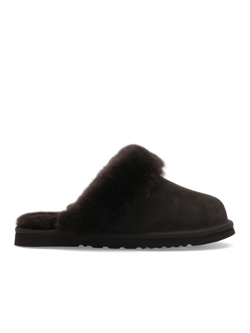 Roberto Rosso Sheepskin slipper - dark-brown