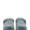 Clogs Suede Leather Lt Blue - Bilde 11