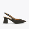 Pia Slingback Satin Coffee - Bilde 2