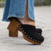 Alti Clogs Suede Black - Bilde 16