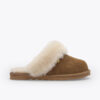 Roberto Rosso Sheepskin slipper - cognac