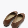 Roberto Rosso Trieste Ballerina Leather - cognac - svart såle - Bilde 7
