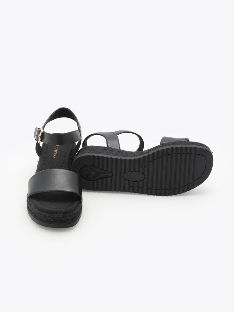 Alternative view of Roberto Rosso Lili Wedge - black black