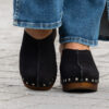 Alti Clogs Suede Black - Bilde 4