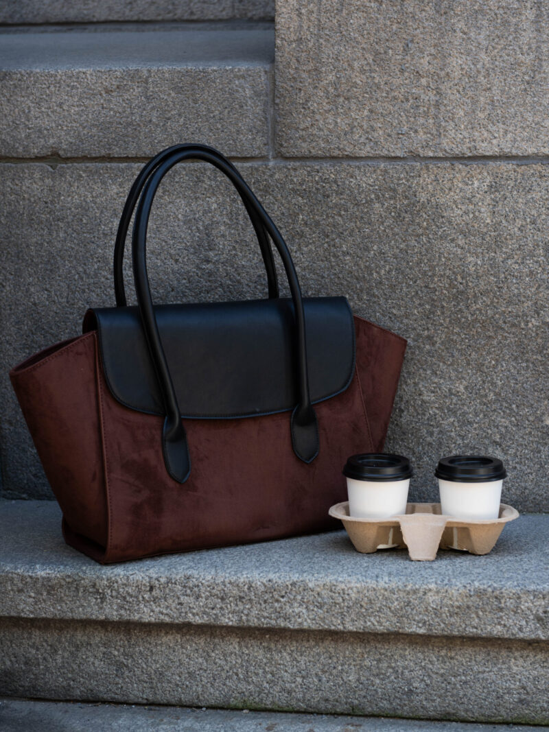 Roberto Rosso Hera Handbag - dark-brown