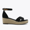 Azra Espadrille Wedge Black - Bilde 2