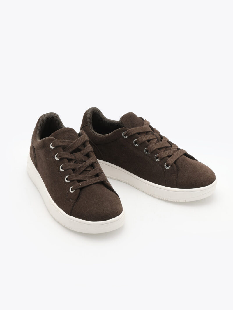 Alternative view of Gorbio Low Suede Dark Brown