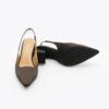 Pia Slingback Satin Coffee - Bilde 13