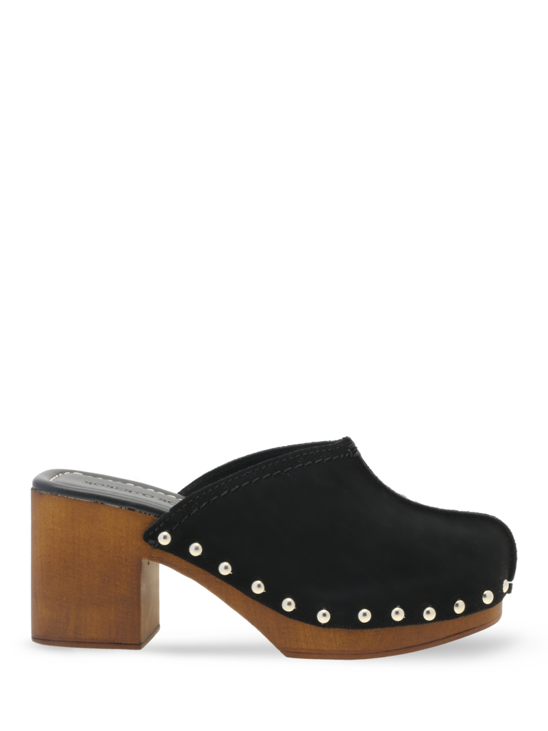 Alternative view of Alti Clogs Suede Black