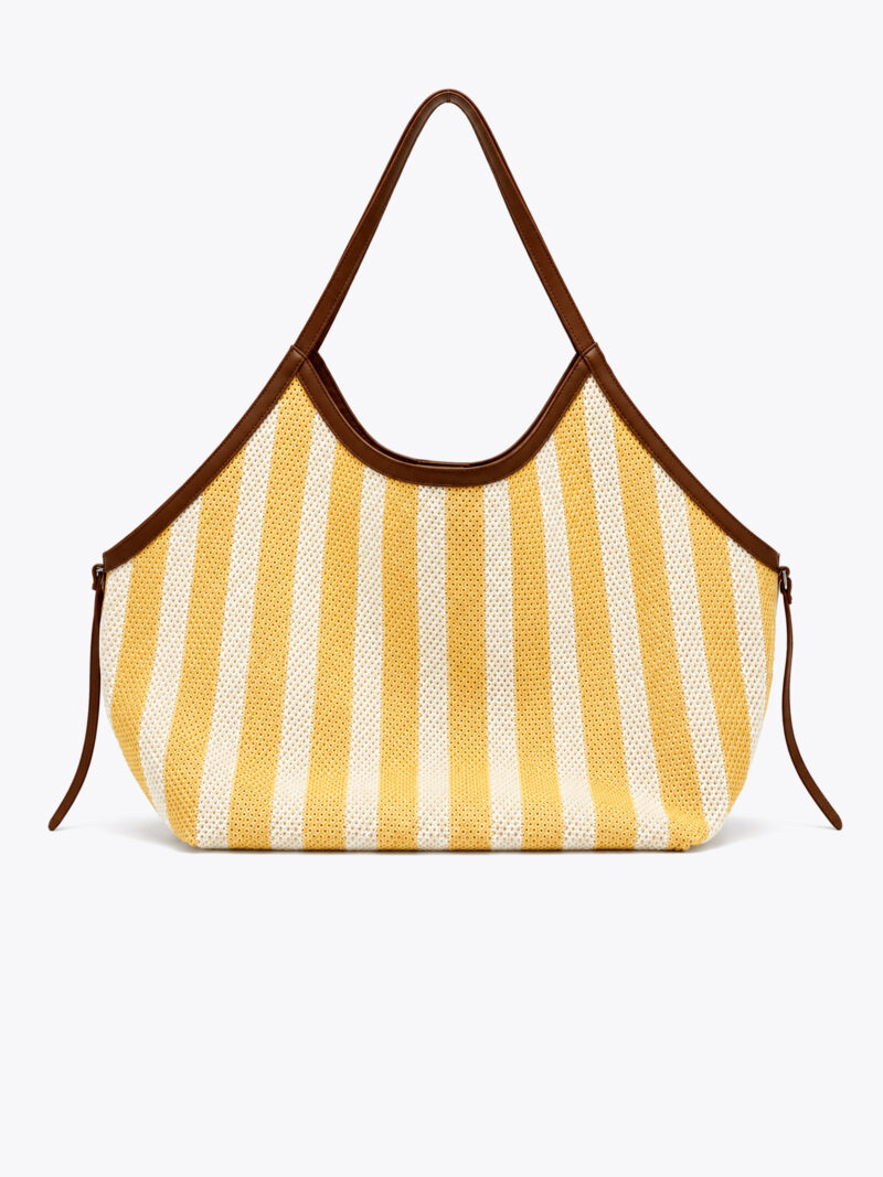 Roberto Rosso Bonbon Beach Bag - yellow