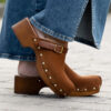 Alti Clogs Suede Brown - Bilde 7