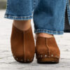 Alti Clogs Suede Brown - Bilde 9