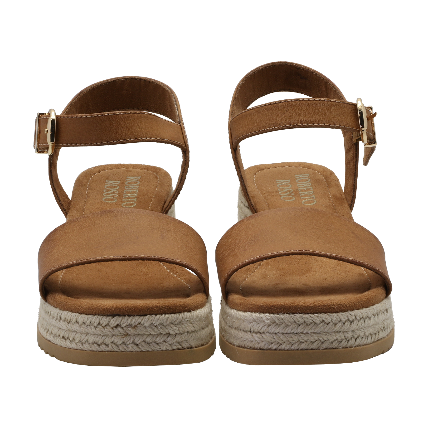 Lili Wedge Cognac - Bilde 4