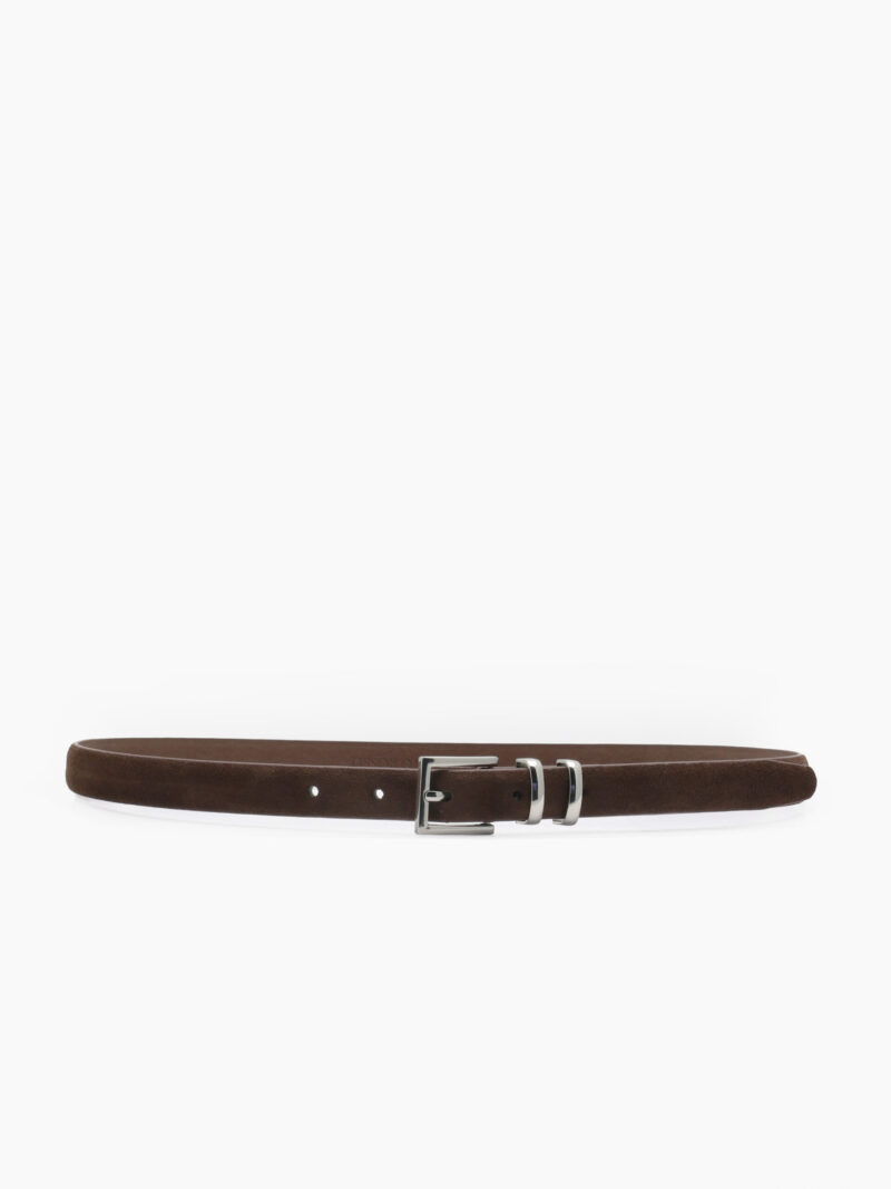 Roberto Rosso Zeno - Belt Slim - dark-brown
