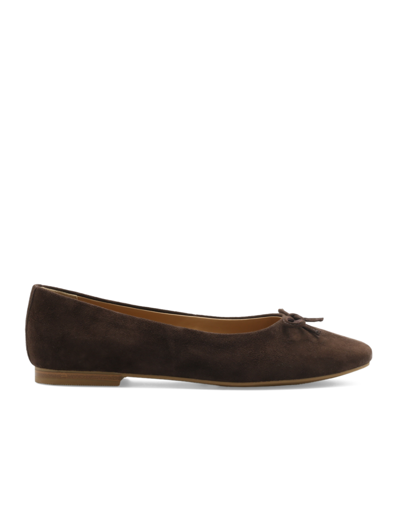 Alternative view of Trieste Suede Leather Dark Brown