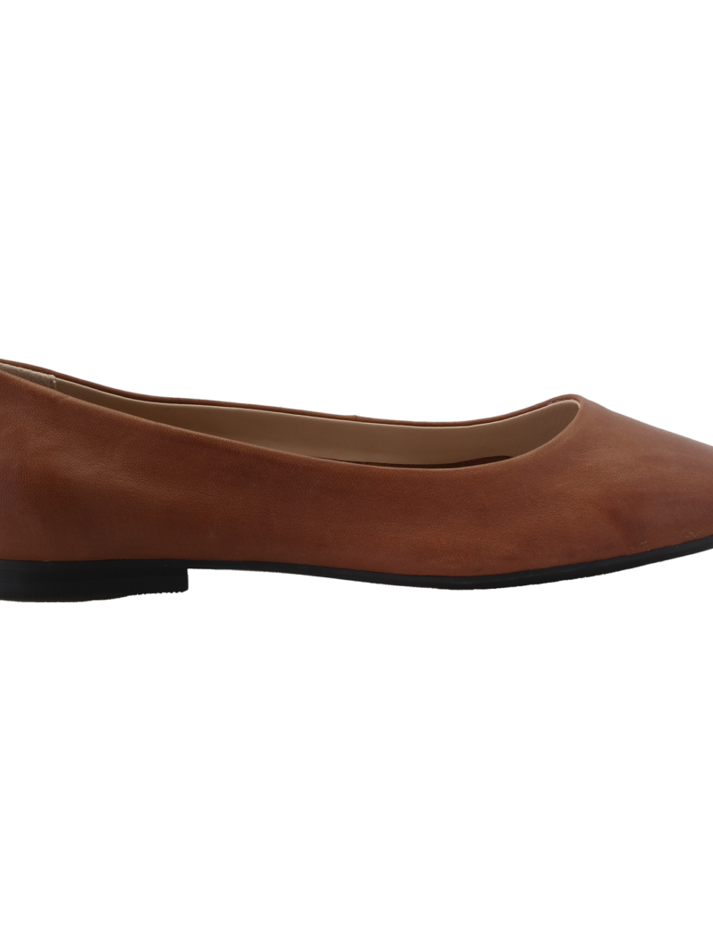 Alternative view of Roberto Rosso Trieste Ballerina Leather - cognac - lys såle