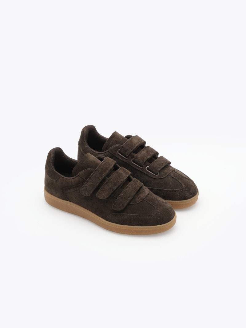 Alternative view of Roberto Rosso Ace Strap Suede - dark-brown