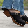 Roberto Rosso Clogs - suede/ leather black - Bilde 10