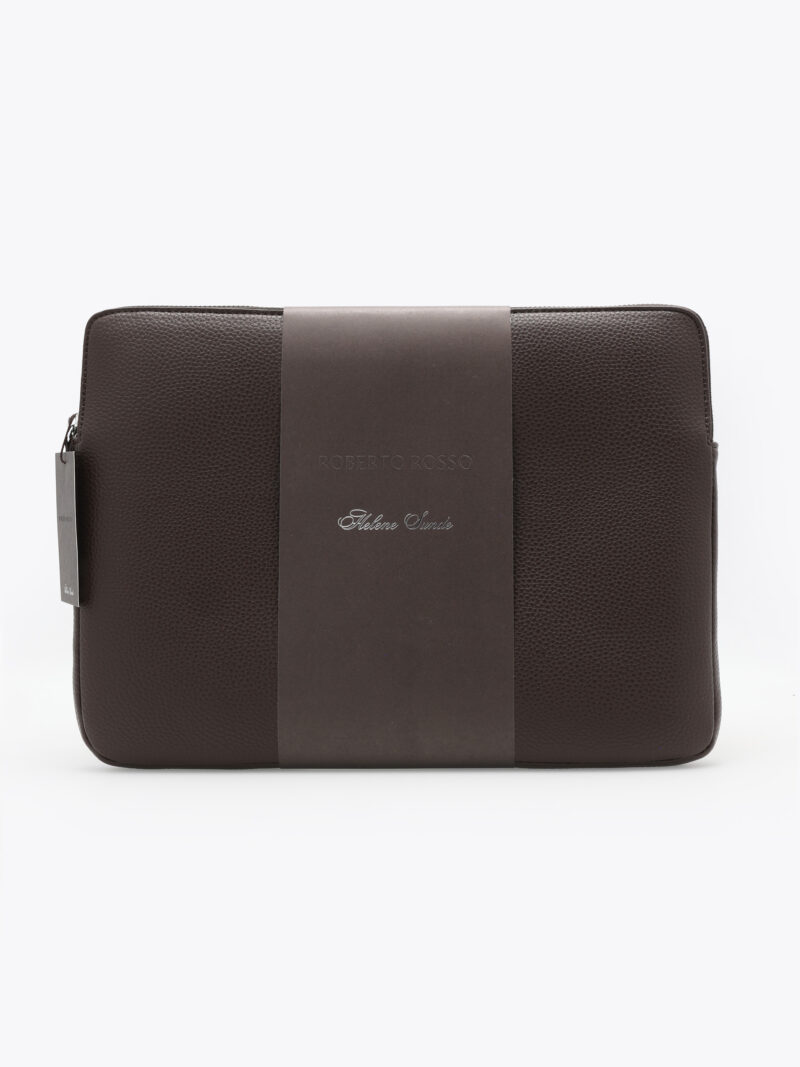 Alternative view of Roberto Rosso Laptop Case - dark-brown