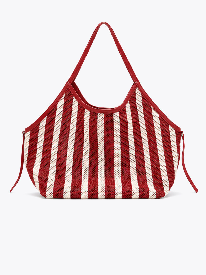 Roberto Rosso Bonbon Beach Bag - red