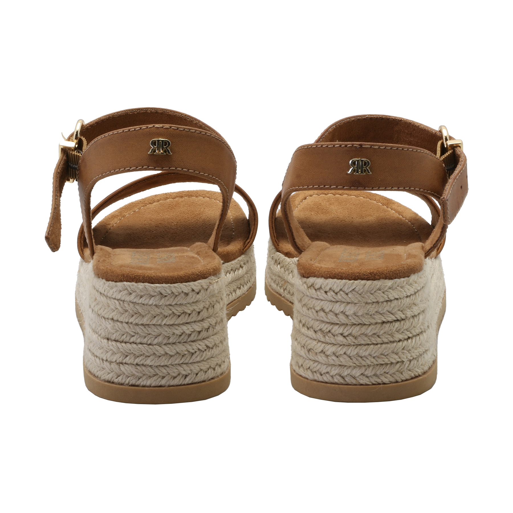 Lili Wedge Cognac - Bilde 6