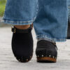 Roberto Rosso Clogs - suede/ leather black - Bilde 12