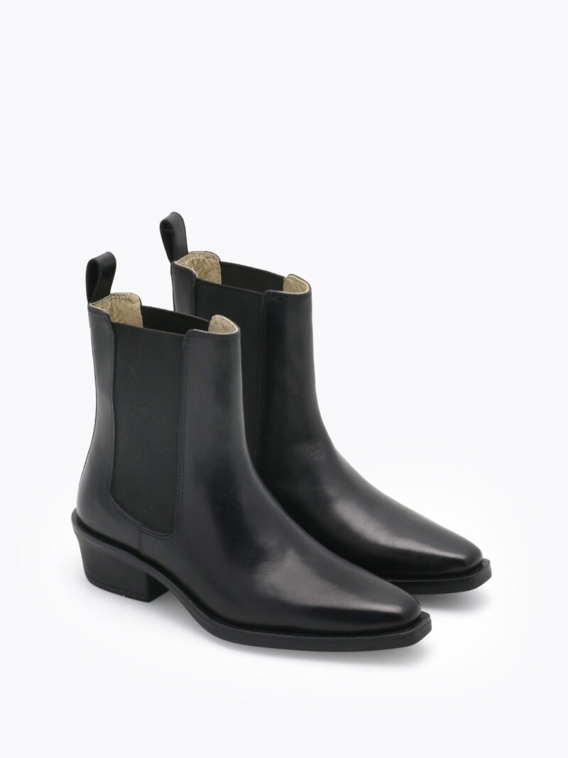 Alternative view of Roberto Rosso Mira Leather Boot - black