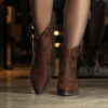 Western Boot Low Dark Brown - Bilde 2