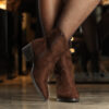 Western Boot Low Dark Brown - Bilde 4