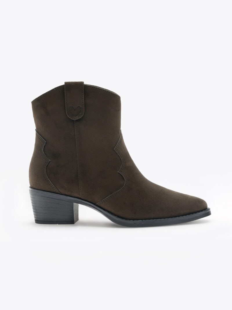 Western Boot Low Dark Brown